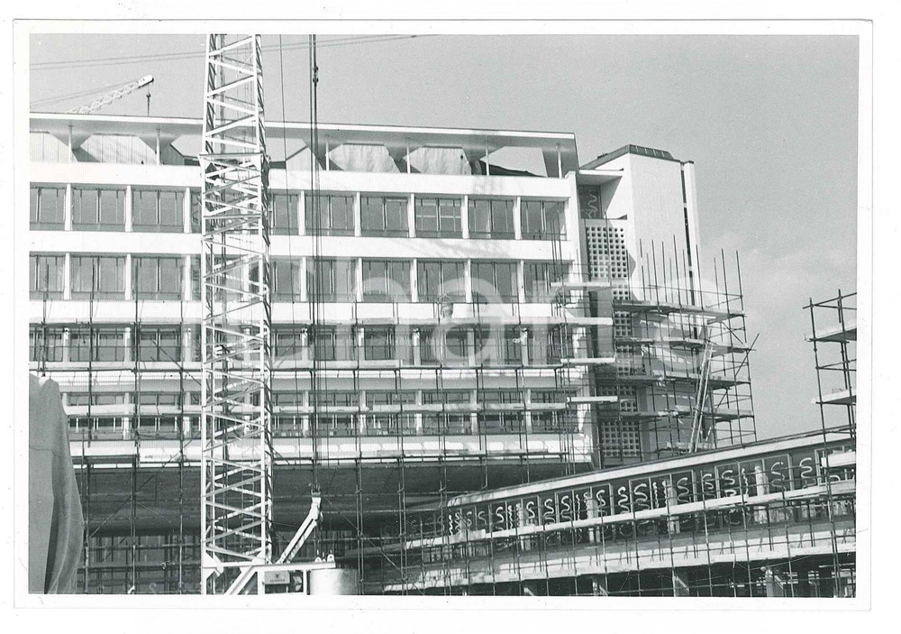 Fotografia d epoca originale Marzo 1959 GINEVRA Costruzione CERN  Edificio  Foto 15x10 1 1