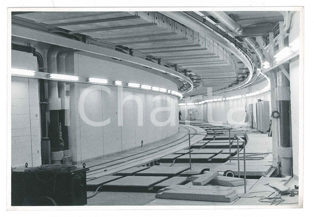 1958 (?) GINEVRA Costruzione del CERN - Interno - Foto 15x10 cm (2)