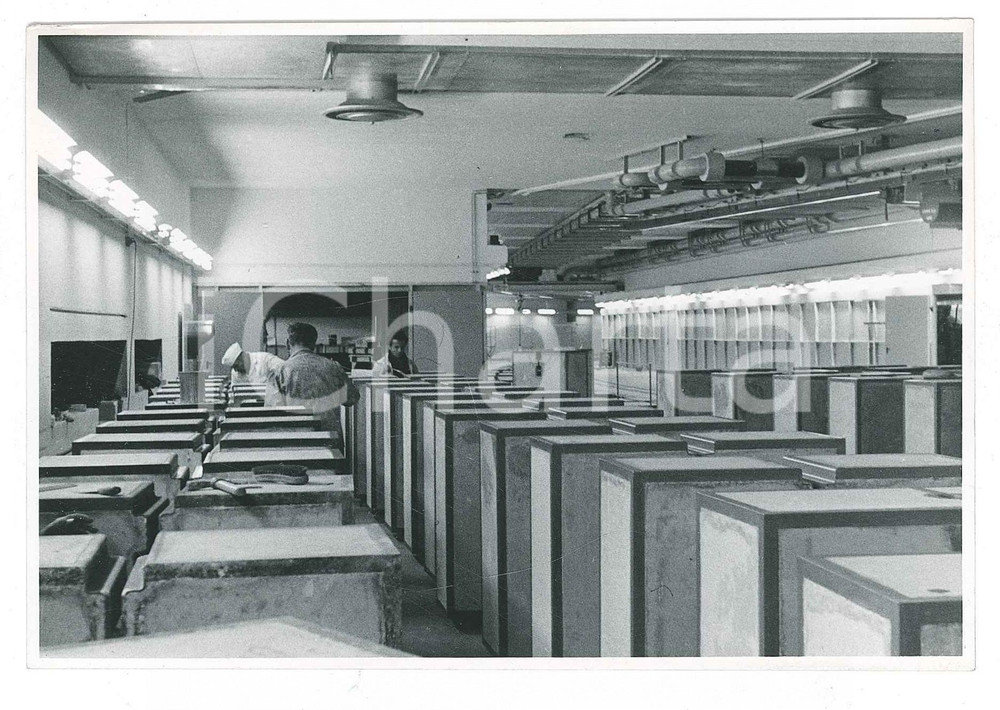 1958 (?) GINEVRA Costruzione del CERN - Interno - Foto 15x10 cm (1)