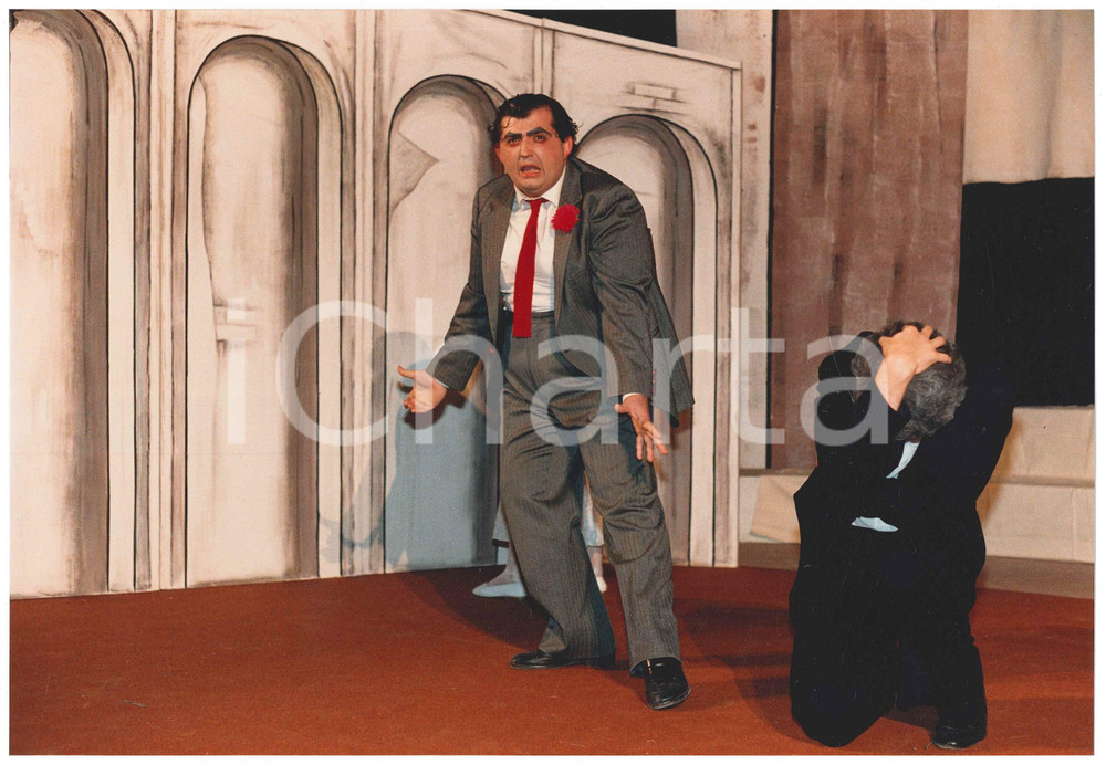 Fotografia d epoca originale 1985 SARONNO TEATRO  GRUPPO PALCOSCENICO Commedia di dieci vergini  Foto 5 1
