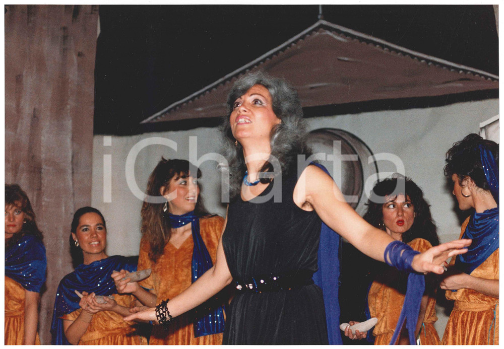 Fotografia d epoca originale 1985 SARONNO TEATRO  GRUPPO PALCOSCENICO Commedia di dieci vergini  Foto 15 1