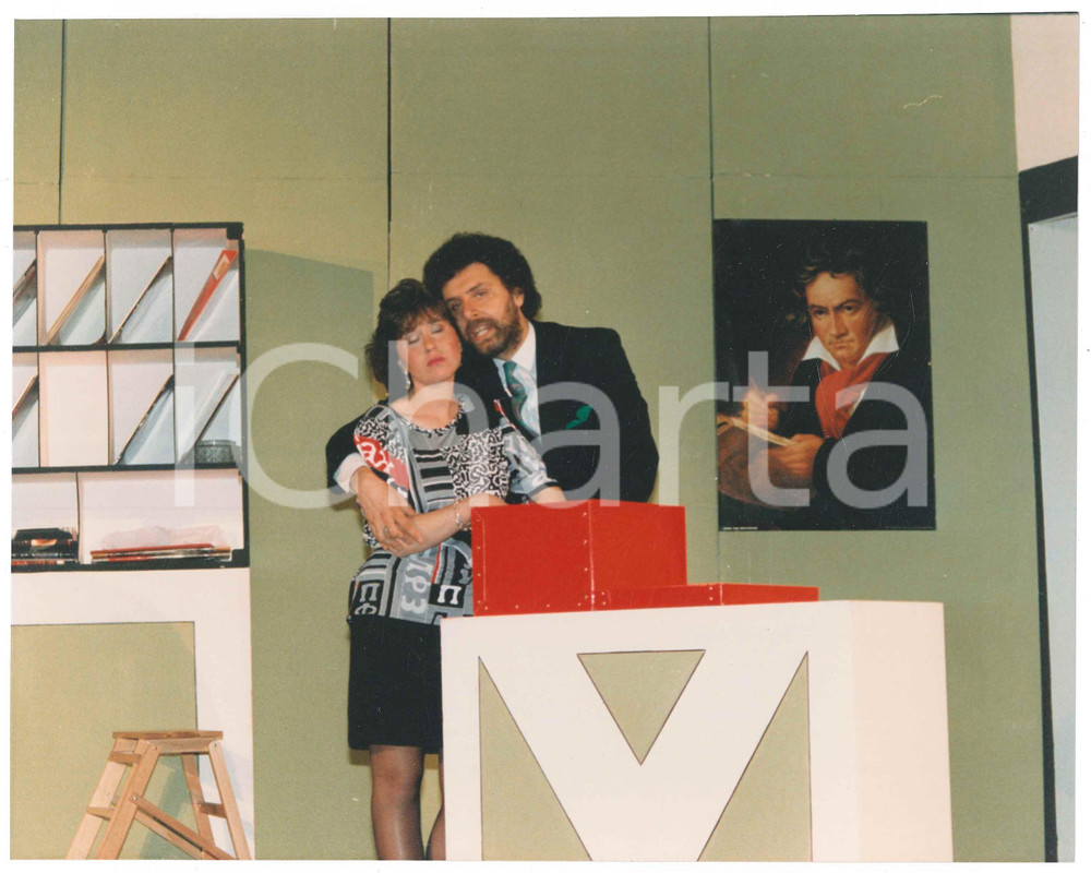 Fotografia d epoca originale 1988 SARONNO TEATRO  GRUPPO PALCOSCENICO Fiore di Cactus  Foto 5 1