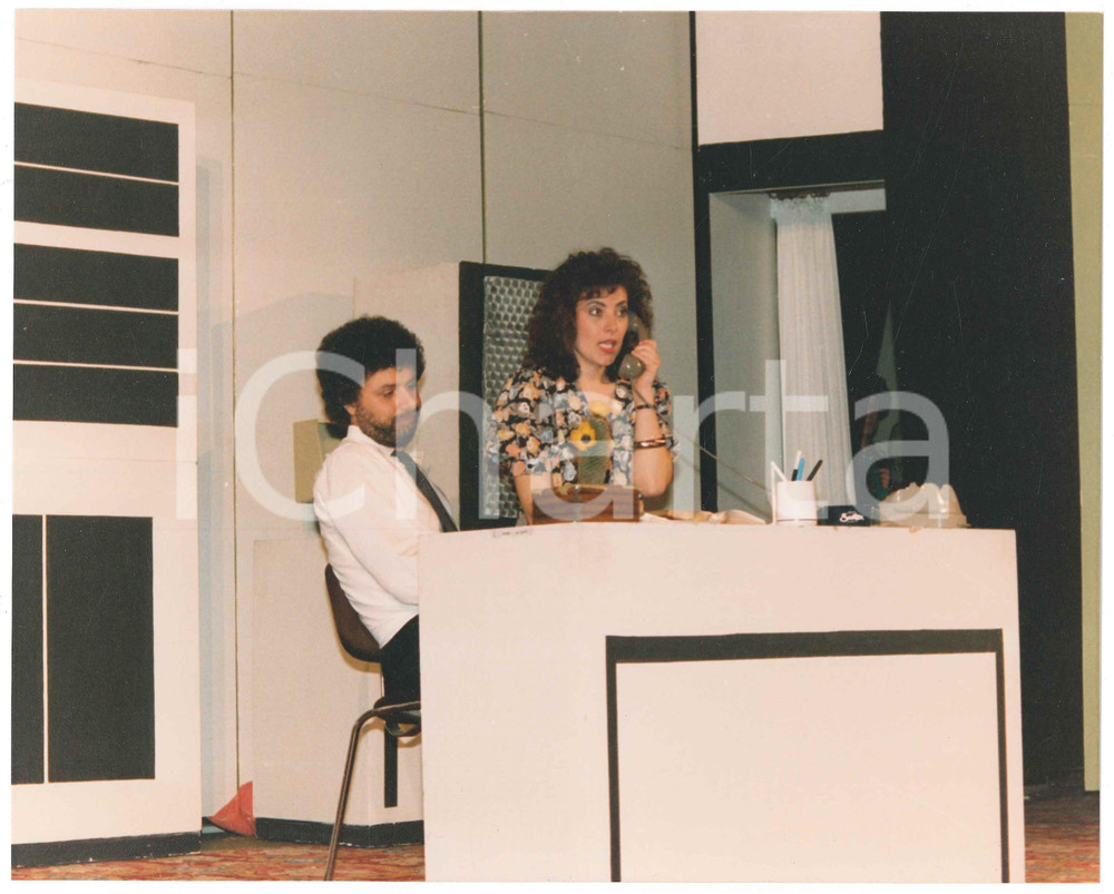 Fotografia d epoca originale 1988 SARONNO TEATRO  GRUPPO PALCOSCENICO Fiore di Cactus  Foto 13 1
