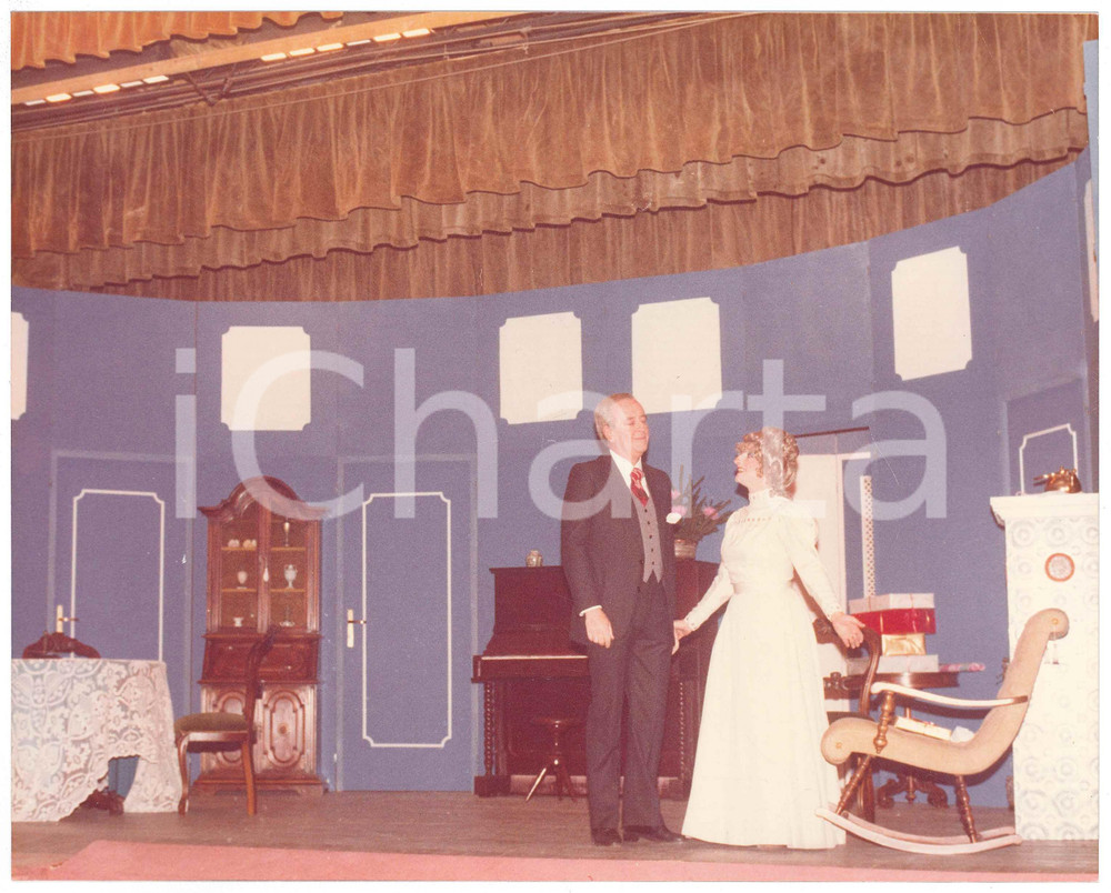 Fotografia d epoca originale 198283 SARONNO TEATRO  GRUPPO PALCOSCENICO  Casa di bambola Foto 1 1