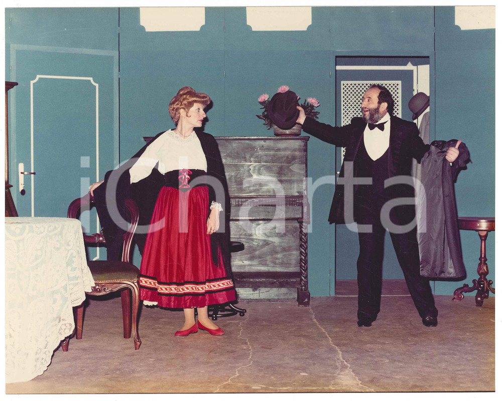 Fotografia d epoca originale 198283 SARONNO TEATRO  GRUPPO PALCOSCENICO  Casa di bambola Foto 3 1