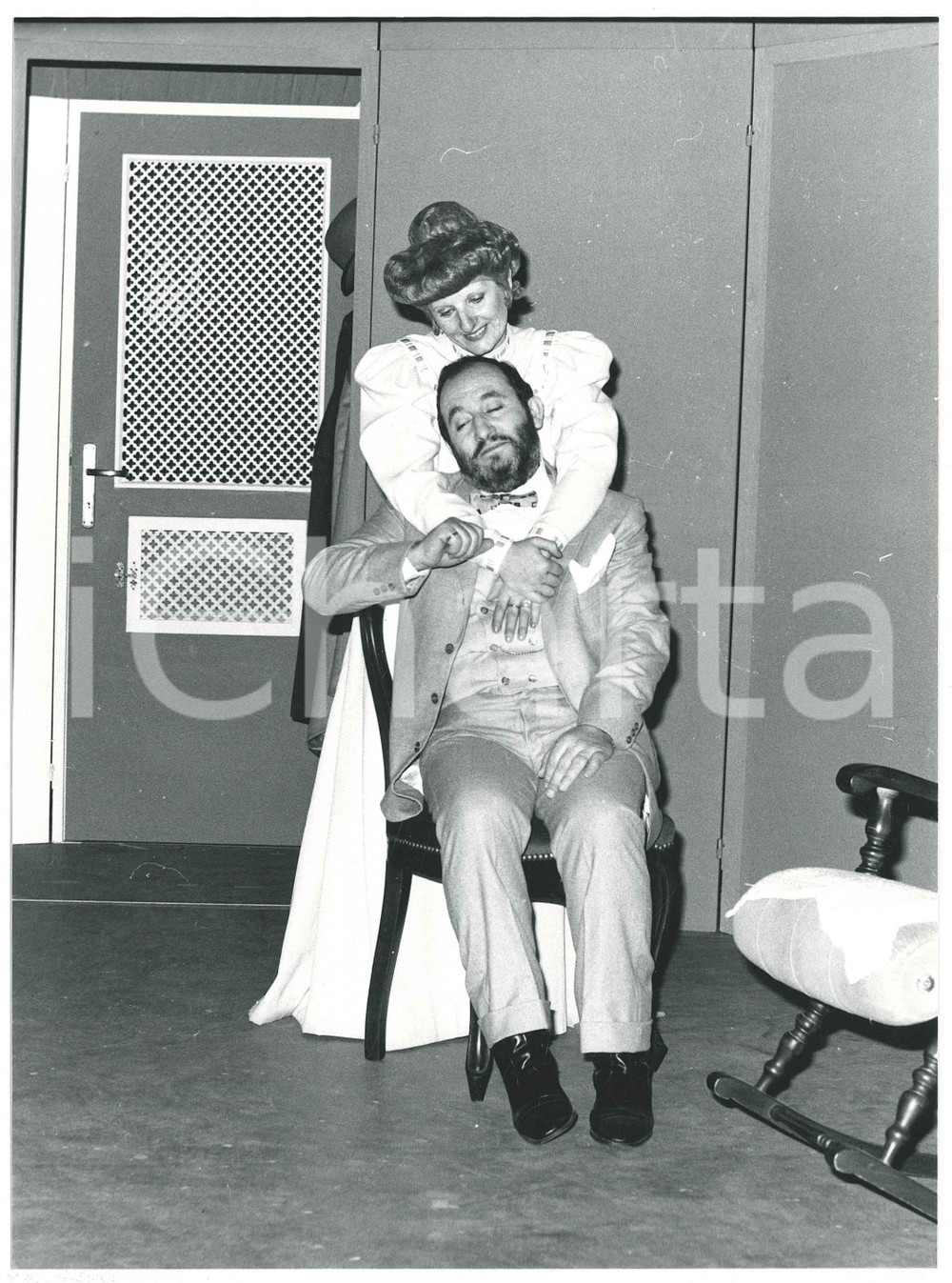 Fotografia d epoca originale 198283 SARONNO TEATRO  GRUPPO PALCOSCENICO  Casa di bambola Foto 5 1