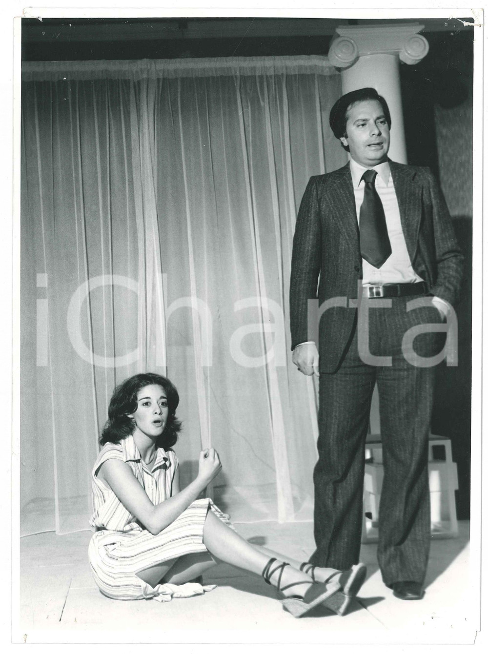Fotografia d epoca originale 1977 RESCALDINA TEATRO  GRUPPO PALCOSCENICO  Flavia e le sue bambole Foto 5 1