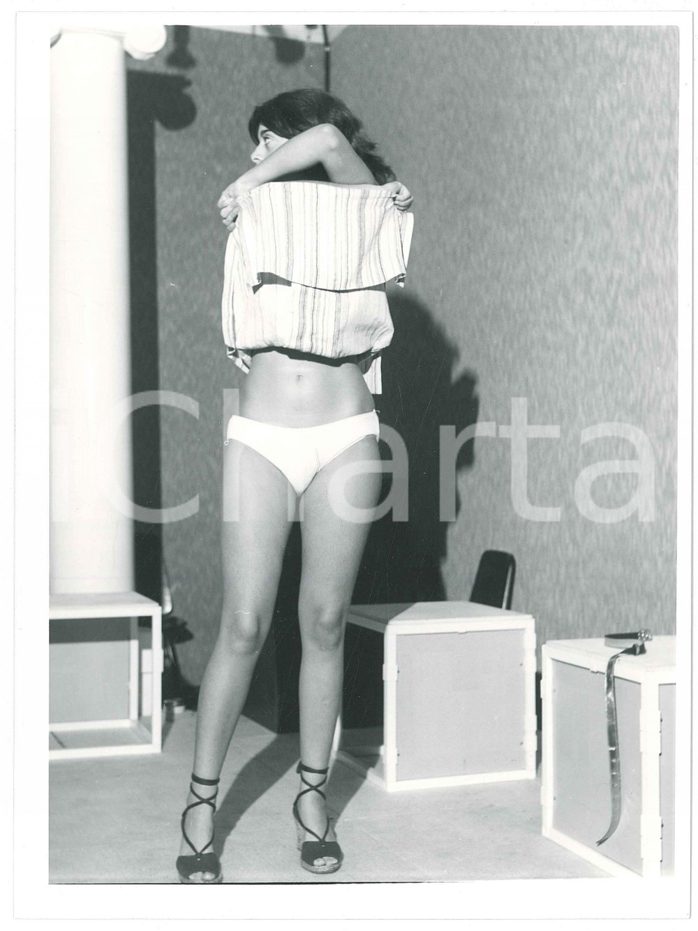 Fotografia d epoca originale 1977 RESCALDINA TEATRO  GRUPPO PALCOSCENICO  Flavia e le sue bambole Foto 7 1