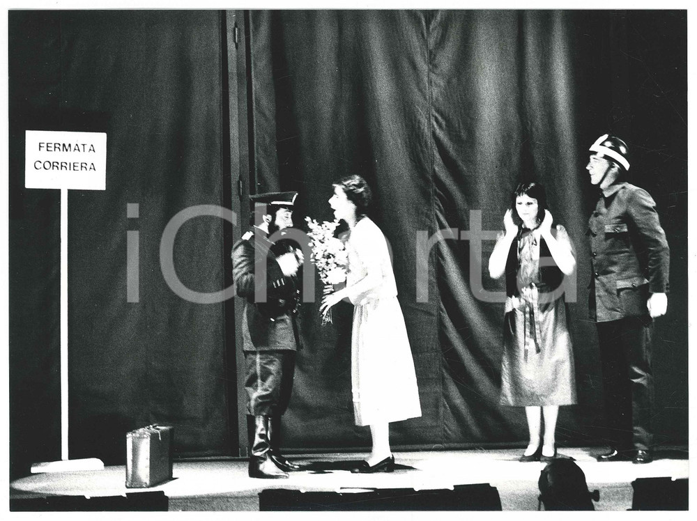 Fotografia d epoca originale 1980 SARONNO CinemaTeatro PREALPI Compagnia IL CASTELLACCIO Totek Foto 2 1