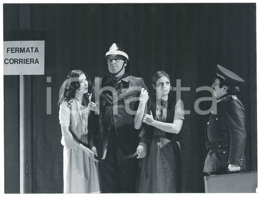 Fotografia d epoca originale 1980 SARONNO CinemaTeatro PREALPI Compagnia IL CASTELLACCIO Totek Foto 5 1