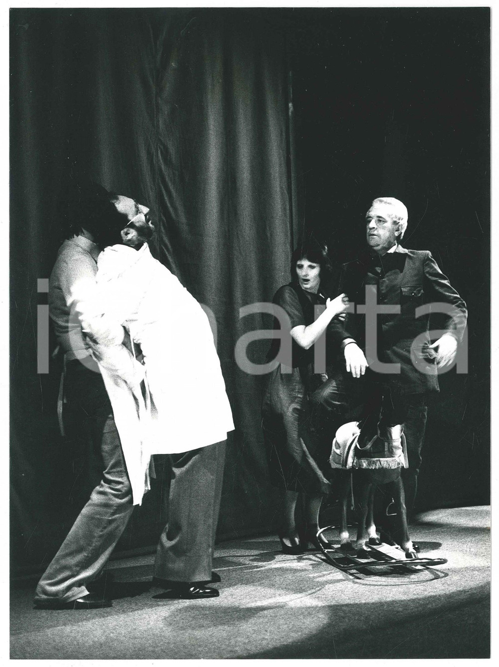 Fotografia d epoca originale 1980 SARONNO CinemaTeatro PREALPI Compagnia IL CASTELLACCIO Totek Foto 9 1