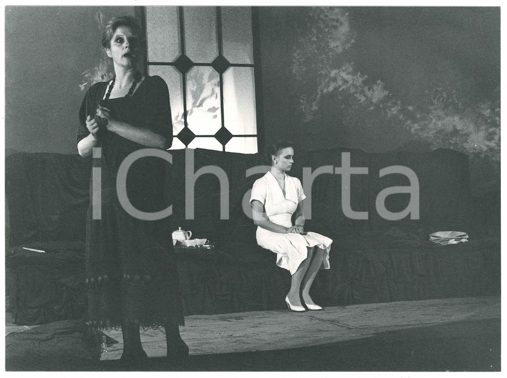 Fotografia d epoca originale 1985 SARONNO TEATRO  GRUPPO PALCOSCENICO  Per non morire Foto 2 1