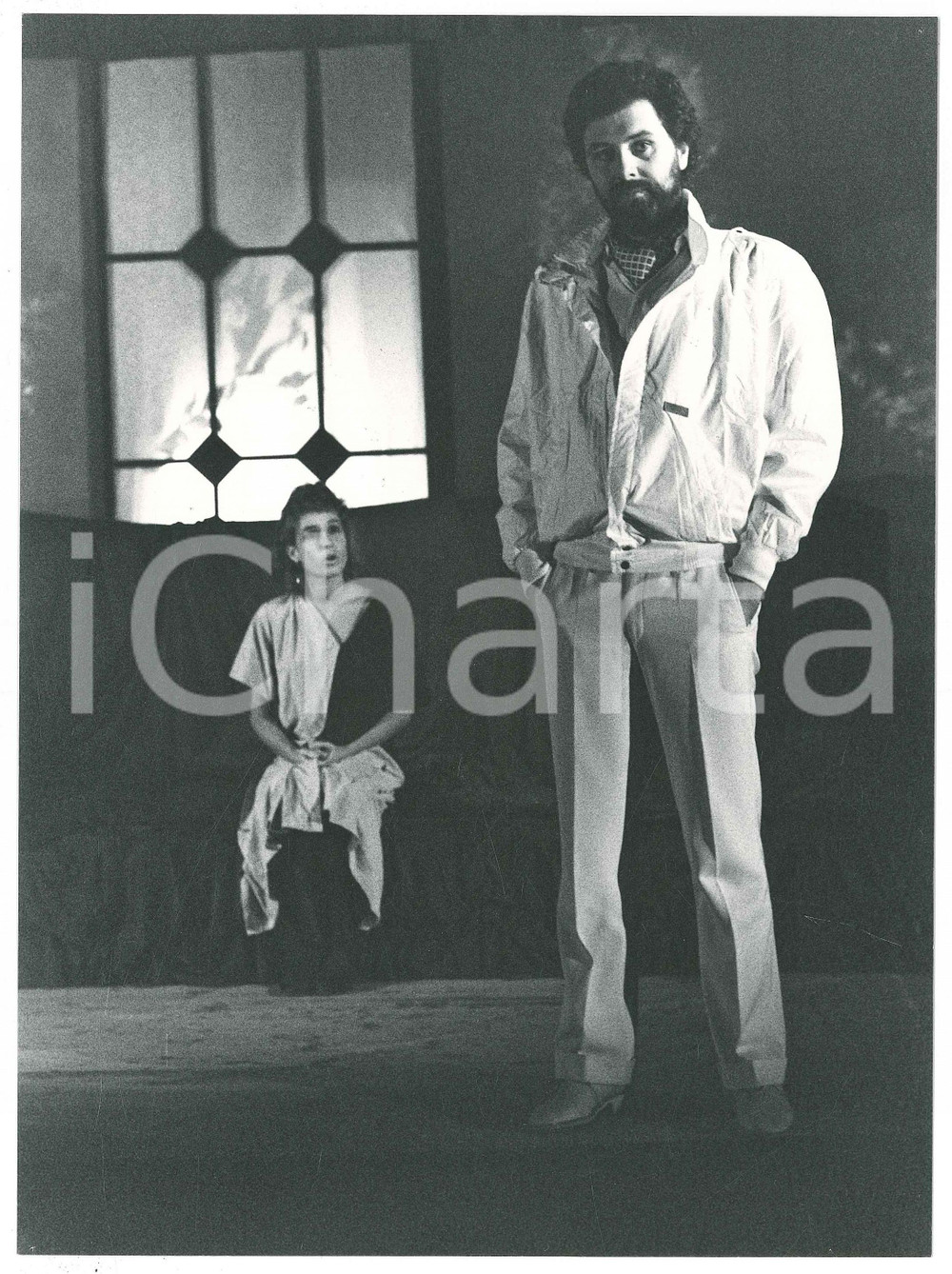 Fotografia d epoca originale 1985 SARONNO TEATRO  GRUPPO PALCOSCENICO  Per non morire Foto 4 1