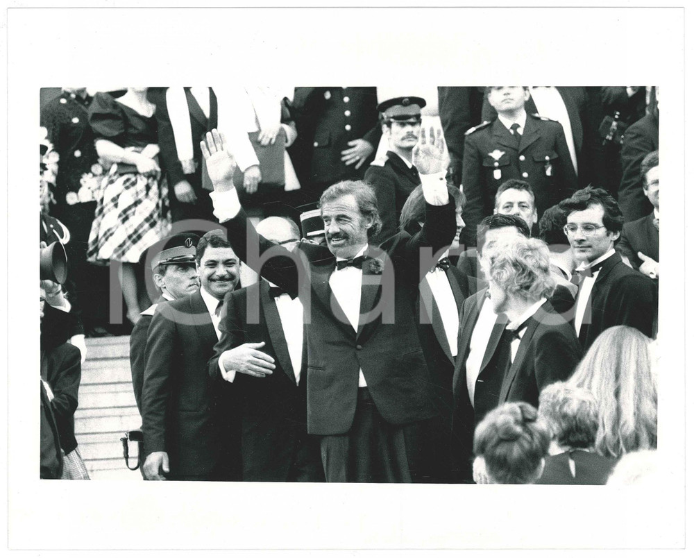 Fotografia d epoca originale 1988 CANNES Festival del Cinema  JeanPaul BELMONDO Foto 2 25x20 cm 1