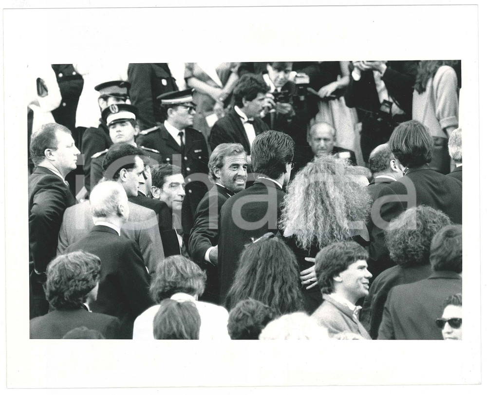 Fotografia d epoca originale 1988 CANNES Festival del Cinema  JeanPaul BELMONDO Foto 3 25x20 cm 1