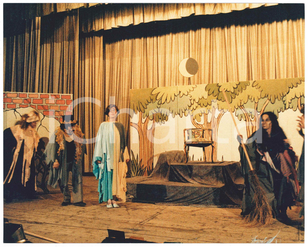 Fotografia d epoca originale 1984 SARONNO TEATRO  GRUPPO PALCOSCENICO  Incantesimo del Bosco Foto 15 1
