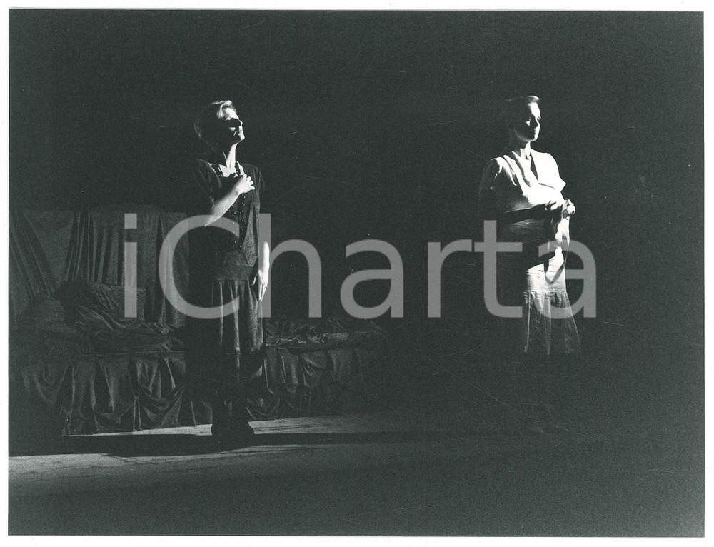Fotografia d epoca originale 1985 SARONNO TEATRO  GRUPPO PALCOSCENICO  Per non morire Foto 11 1