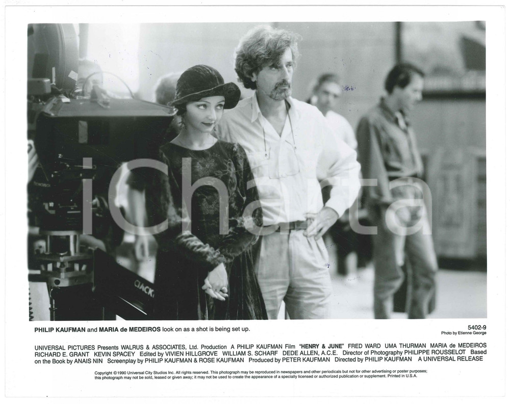 Materiale cinematografico d’epoca 1998 CINEMA Film Henry & June  Regista Philip KAUFMAN Maria DE MEDEIROS Foto 1
