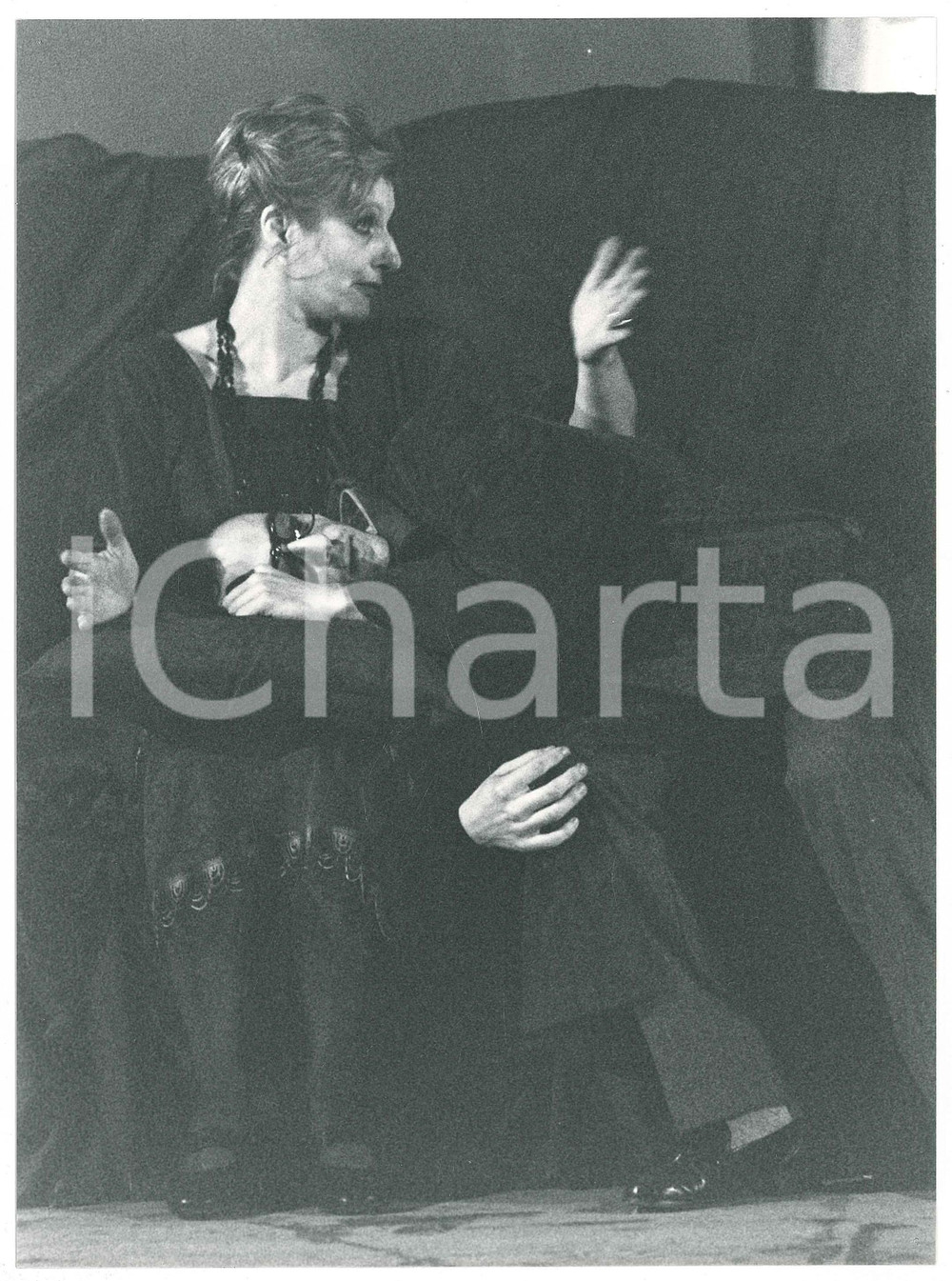 Fotografia d epoca originale 1985 SARONNO TEATRO  GRUPPO PALCOSCENICO  Per non morire Foto 12 1