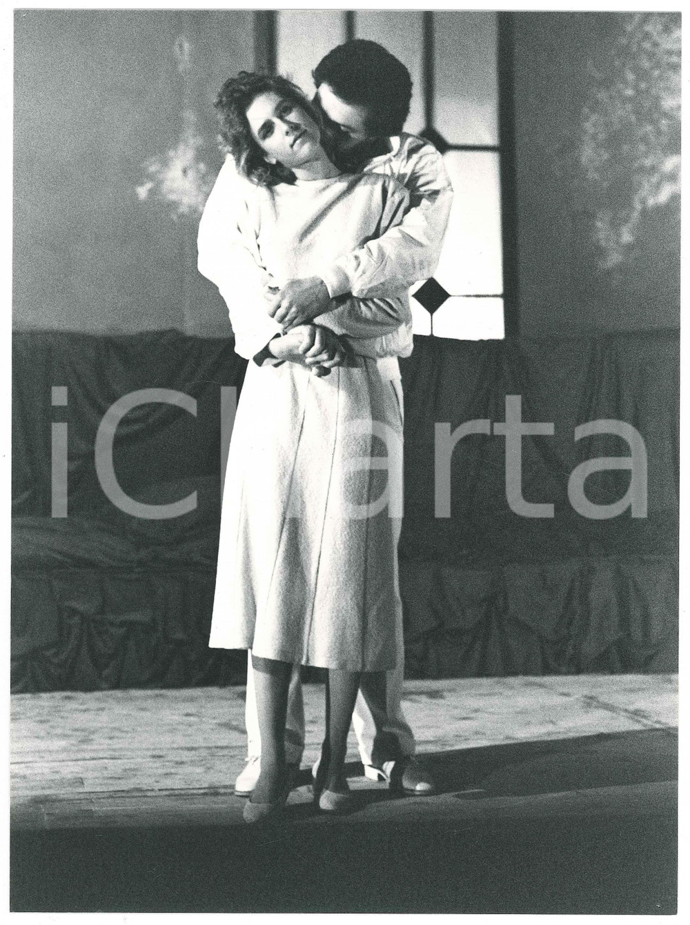 Fotografia d epoca originale 1985 SARONNO TEATRO  GRUPPO PALCOSCENICO  Per non morire Foto 13 1
