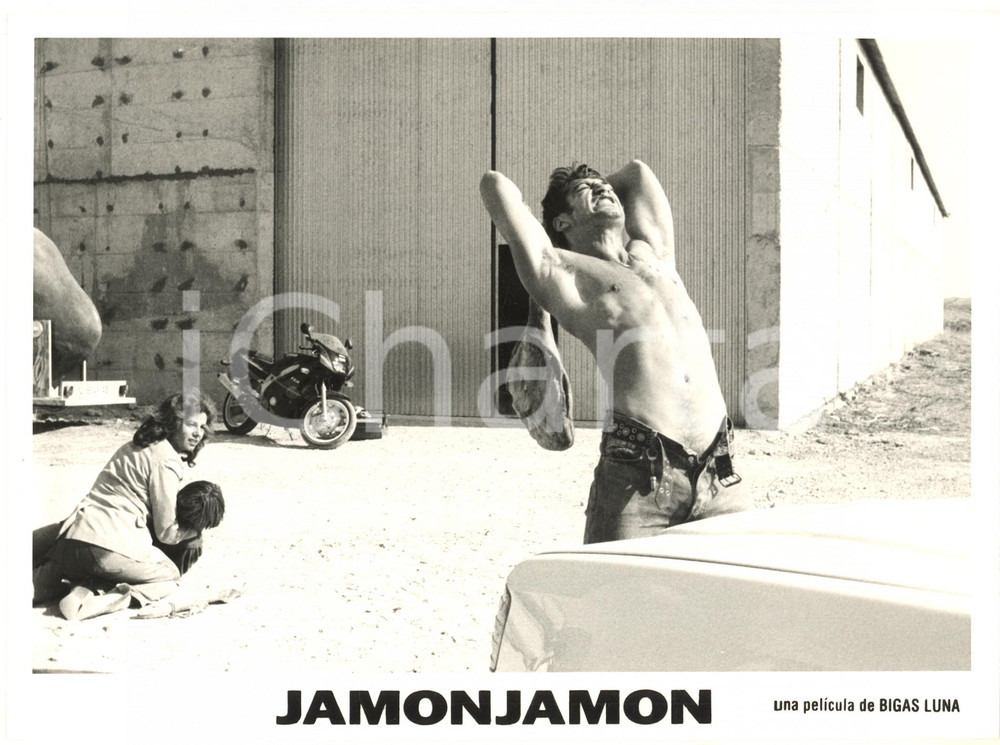 Fotografia d epoca originale 1992 CINEMA Film JamÃ³n jamÃ³n di BIGAS LUNA  Javier BARDEM Foto 24x18 cm 1