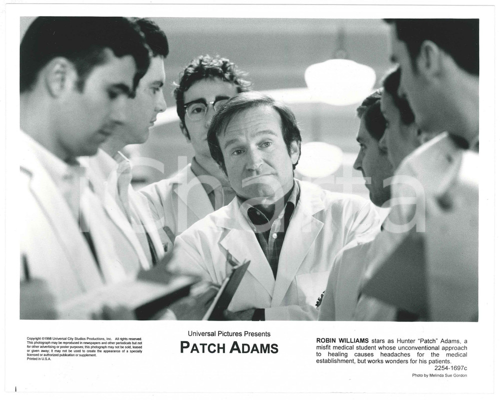 Materiale cinematografico d’epoca 1998 CINEMA Film Patch Adams  Robin WILLIAMS Foto 26x20 cm 1