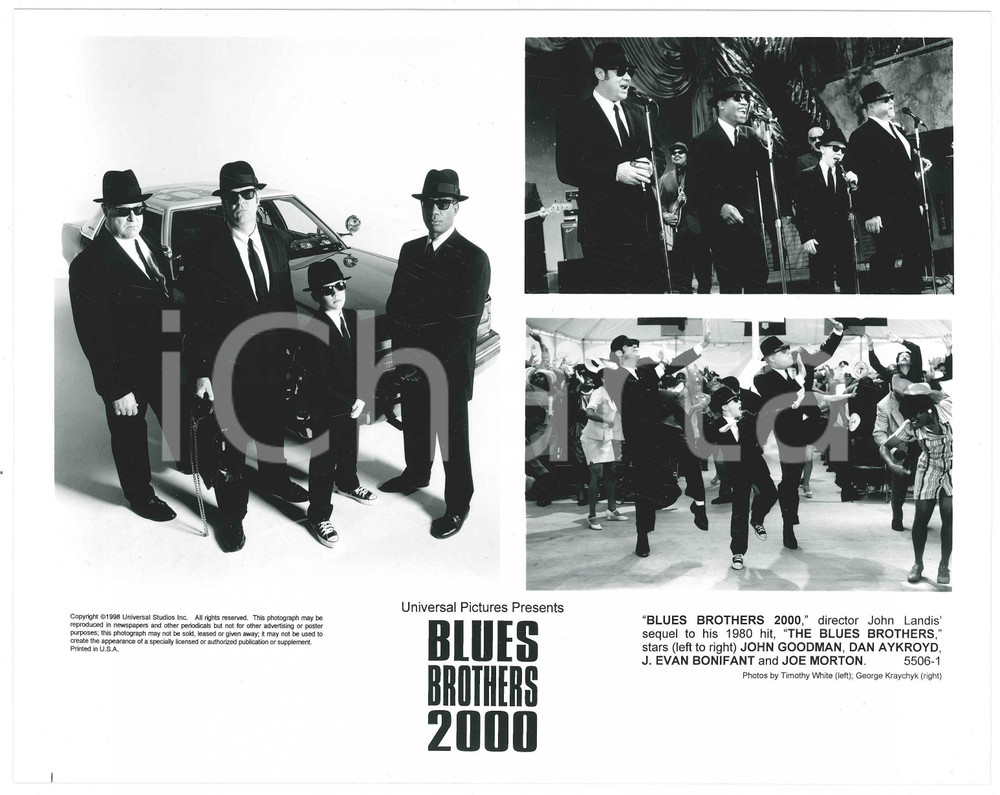 Materiale cinematografico d’epoca 1998 CINEMA Film Blues Brothers 2000 John GOODMAN Dan AYKROYD Joe MORTON 1