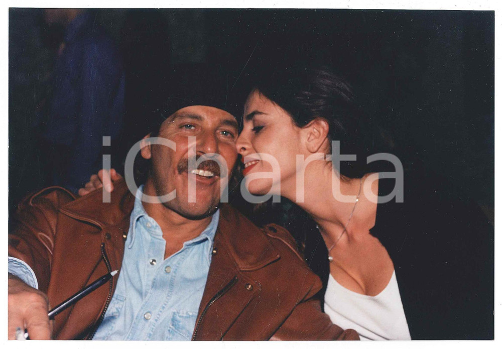 Fotografia d epoca originale 1995 GOSSIP ITALIA Alberto CASTAGNA Francesca RETTONDINI Foto 1 1