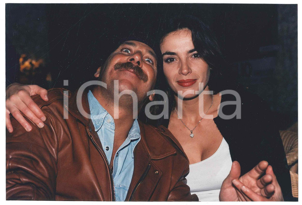 Fotografia d epoca originale 1995 GOSSIP ITALIA Alberto CASTAGNA Francesca RETTONDINI Foto 2 1
