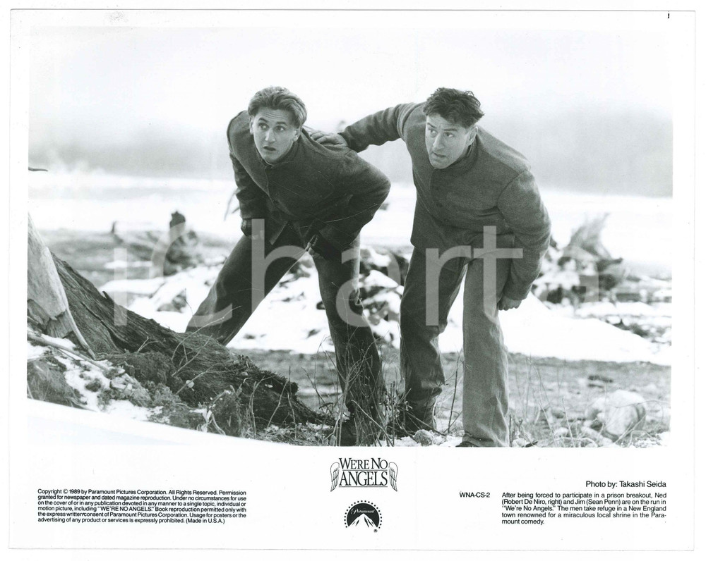 Materiale cinematografico d’epoca 1989 CINEMA Film We re no angels  Sean PENN Robert DE NIRO Foto 1