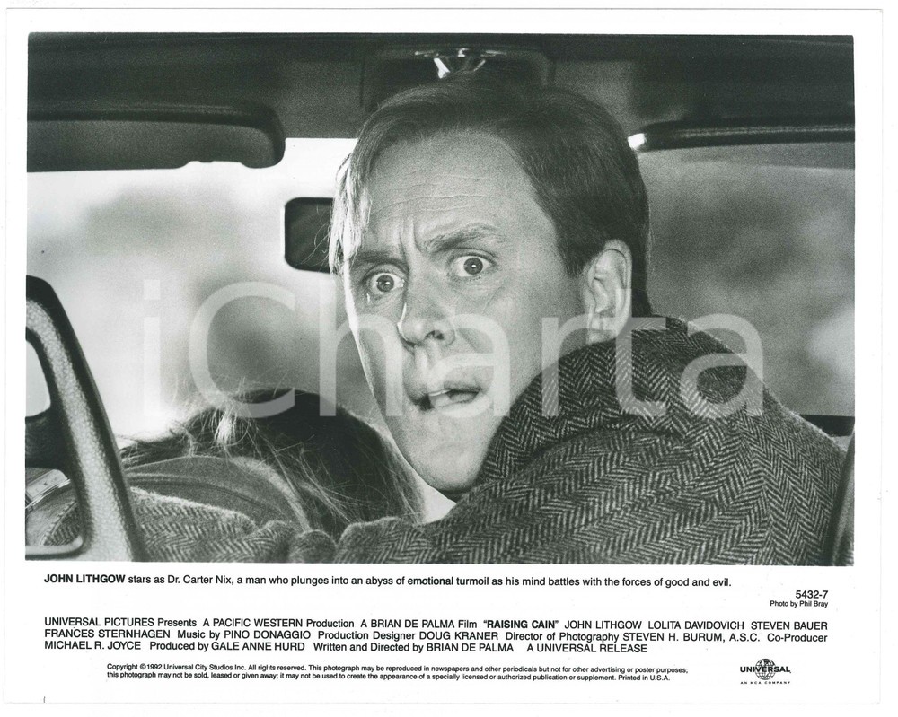 Materiale cinematografico d’epoca 1992 CINEMA Film Raising Cain  John LITHGOW as Dr. Carter Nix  Photo 2 1