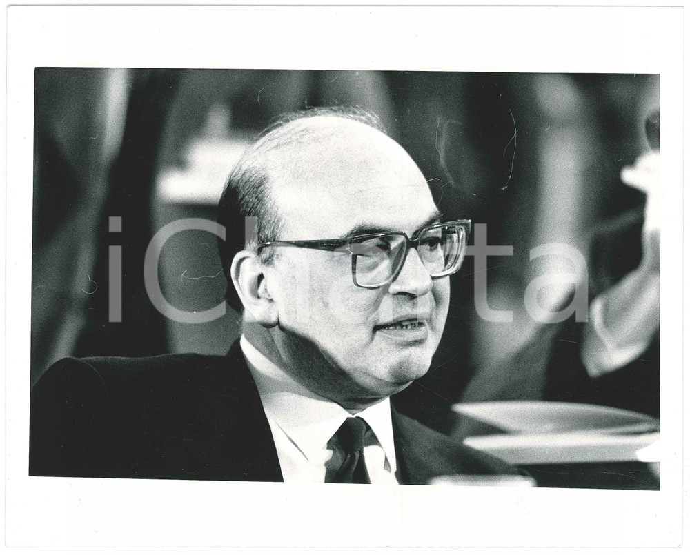 Fotografia d epoca originale 1985 ca POLITICA ITALIA PSI Bettino CRAXI  Ritratto  Foto 5 1