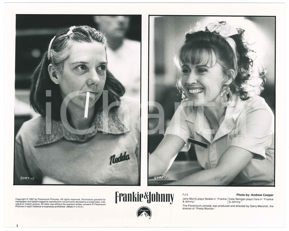 Materiale cinematografico d’epoca 1991 CINEMA Film Frankie and Johnny  Jane MORRIS Kate NELLIGAN Foto 1