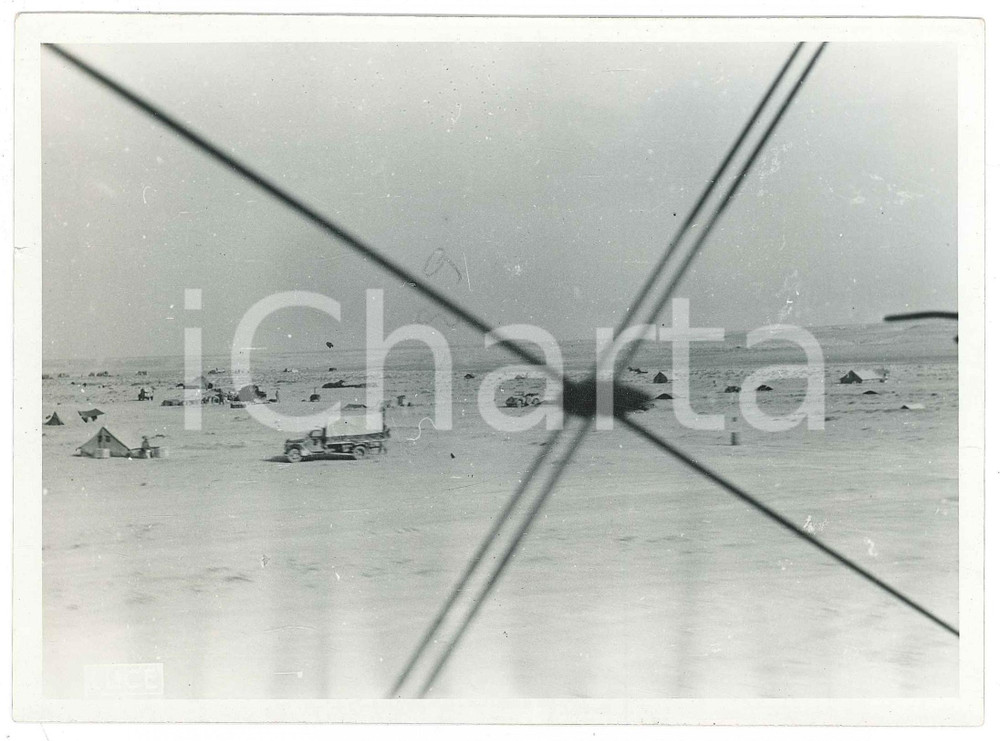 Fotografia d epoca originale 1940 WW2 SOLLUM EGITTO Truppe italiane in arrivo dalla Libia  Foto 18x13 cm 1