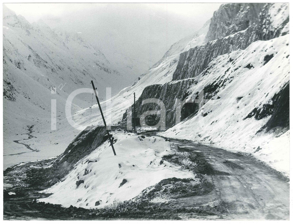 Novembre 1964 CARRARA Cava di marmo innevata *Fotografia artistica 24x18 cm (3)