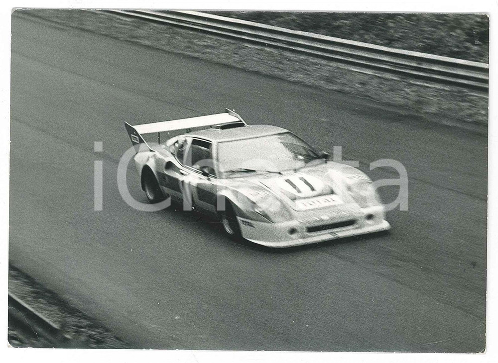 Fotografia d epoca originale 1970 ca AUTOMOBILISMO MONZA  Ligier MASERATI JS2 in pista  Foto 1