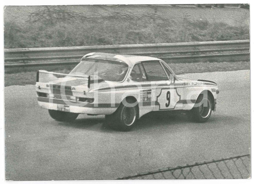 Fotografia d epoca originale 1970 ca AUTOMOBILISMO MONZA  BMW ALPINA 3.0 CSL  Foto 2 1