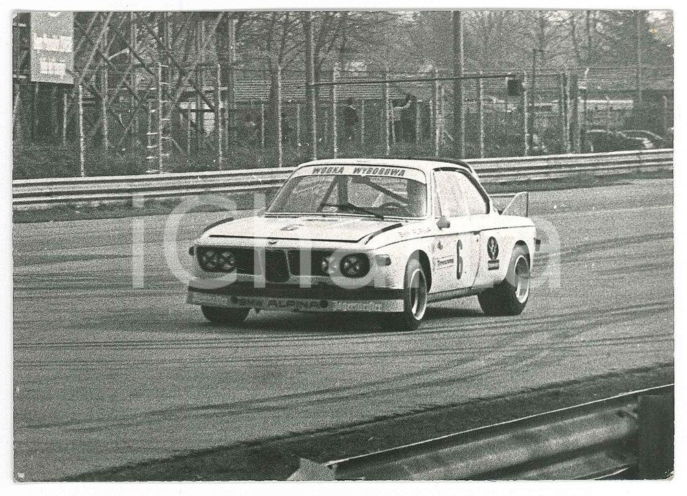 Fotografia d epoca originale 1970 ca AUTOMOBILISMO MONZA  BMW ALPINA 3.0 CSL  Foto 4 1