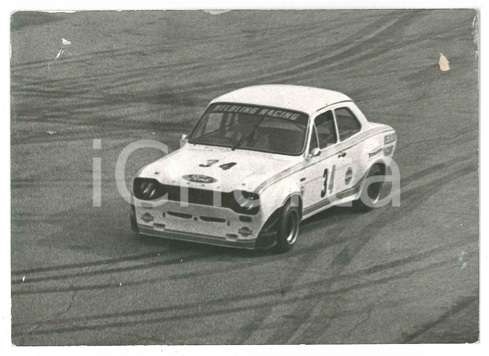 Fotografia d epoca originale 1970 ca AUTOMOBILISMO MONZA  FORD ESCORT RS 2000  Foto 1 1