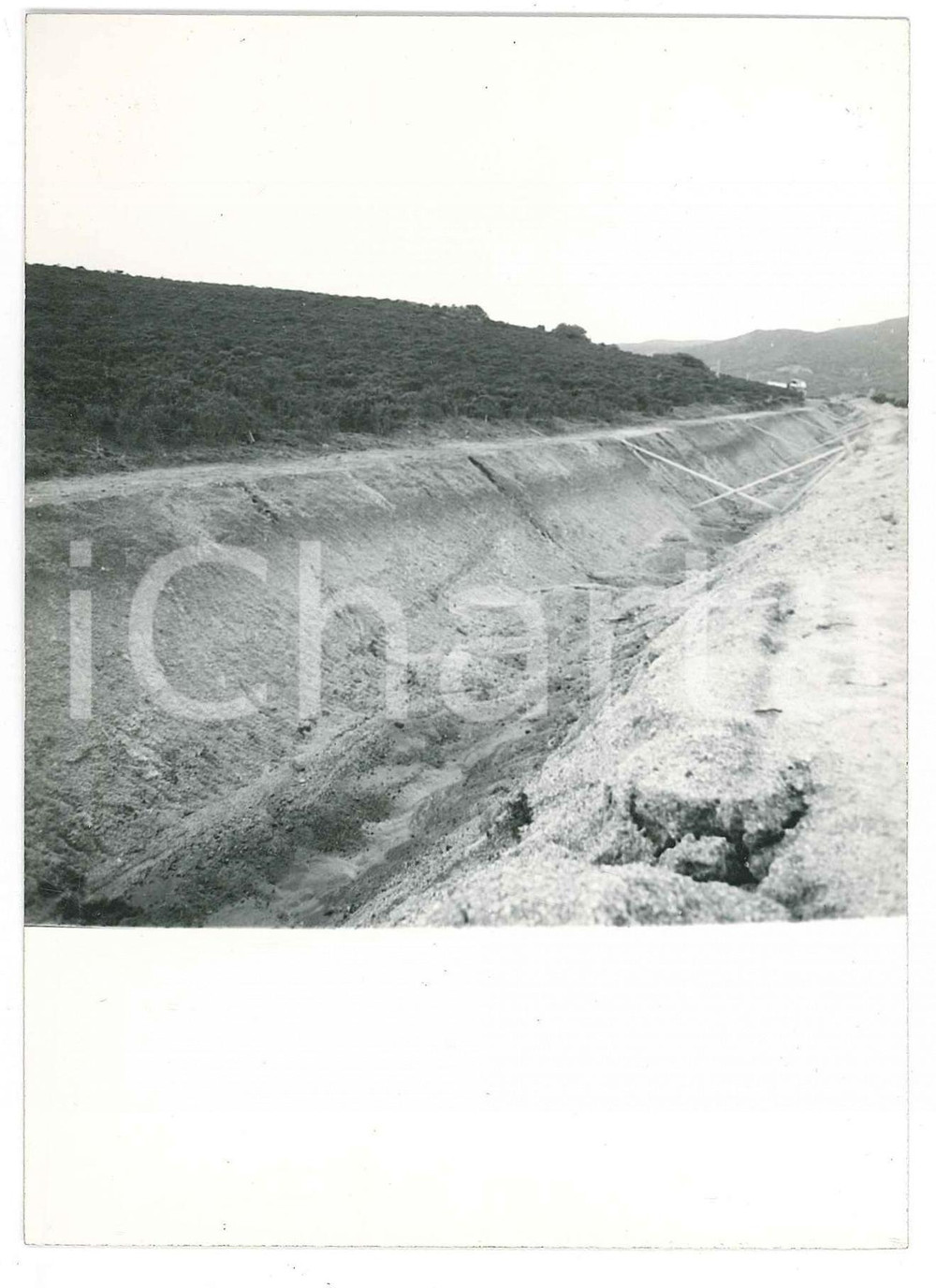 Fotografia d epoca originale 1965 ca SARDEGNA GALLURA Canale AGNATA  Scavo Foto 10x15 cm 3 1