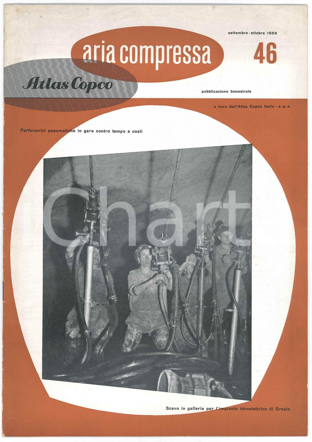 1959 ARIA COMPRESSA L'impianto idroelettrico di Grosio in Valtellina *n° 46