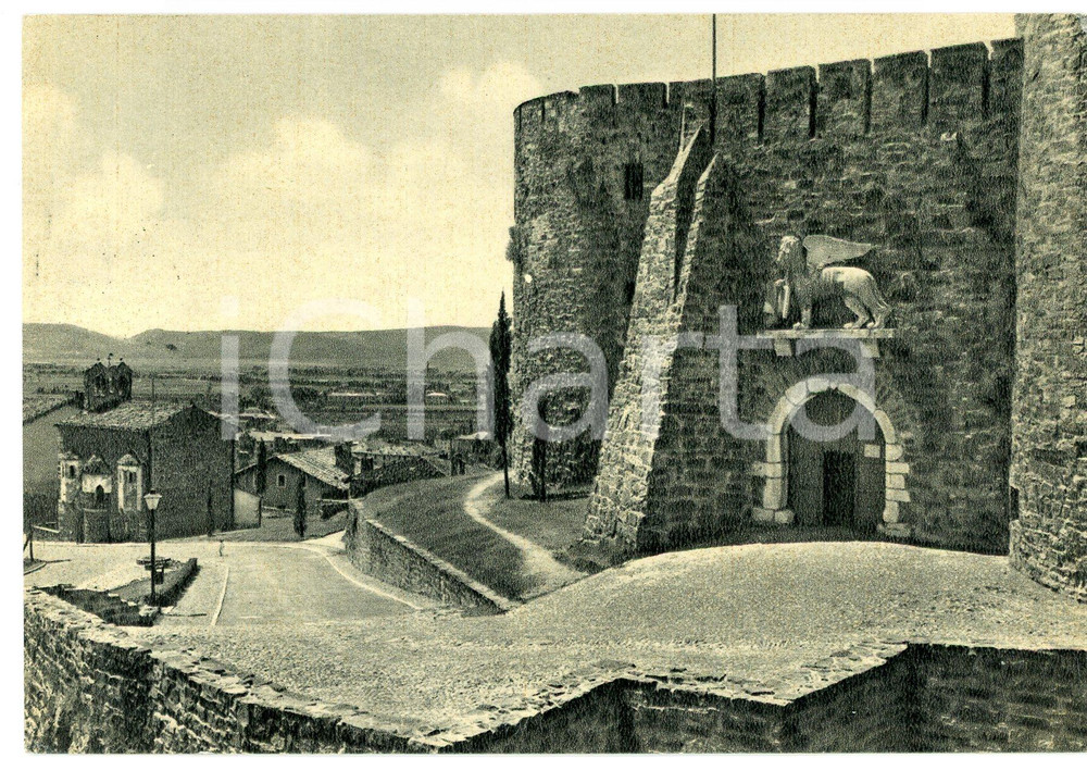 Cartolina originale da collezione 1959 GORIZIA Ingresso al Castello  Cartolina FG VG 1