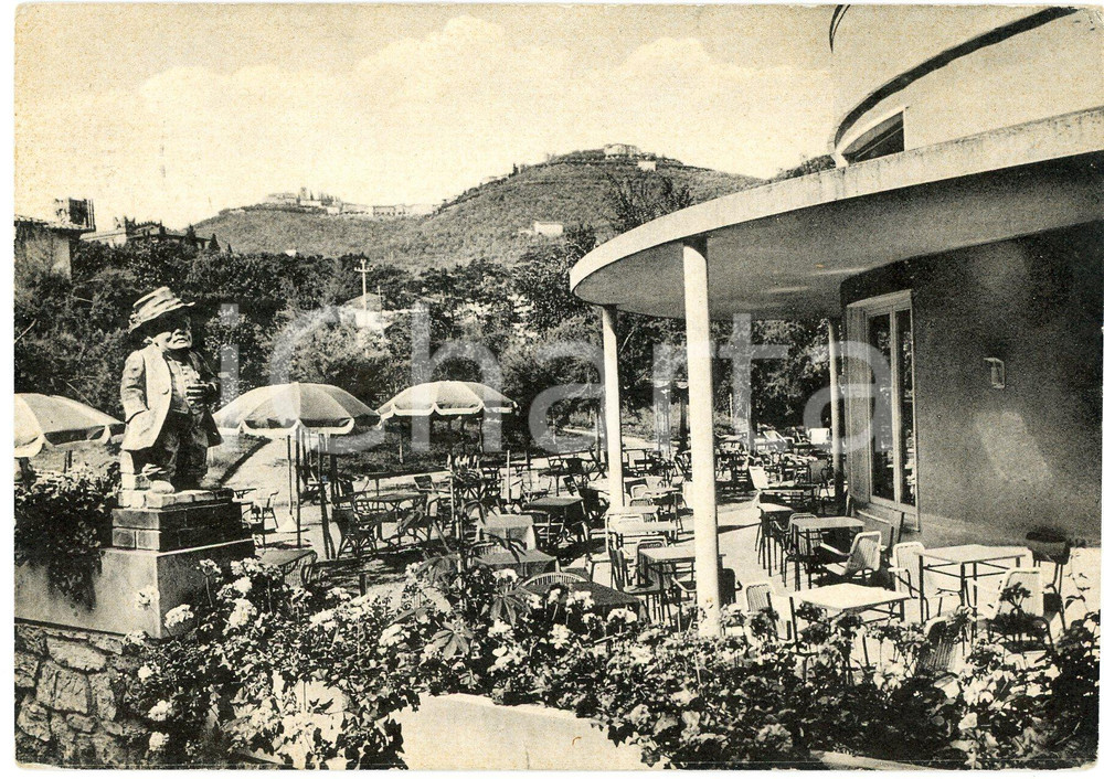 Cartolina originale da collezione 1966 MONTECATINI TERME PT Stabilimento termale La Salute  Cartolina FG VG 1