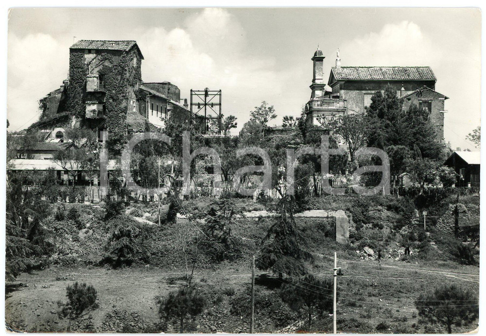 Cartolina originale da collezione 1960 ROMA Santuario della Madonna del Divino Amore  Cartolina FG VG 1