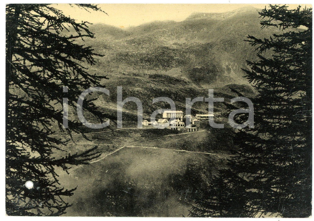 Cartolina originale da collezione 1950 ca VINADIO CN Santuario di Sant Anna  Vista Panoramica  Cartolina FG 1