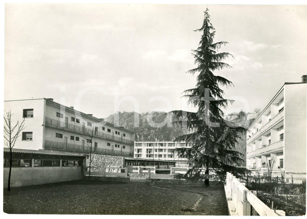 Cartolina originale da collezione 1960 ca IVREA TO Case per dipendenti Olivetti  Cartolina FG NV 1