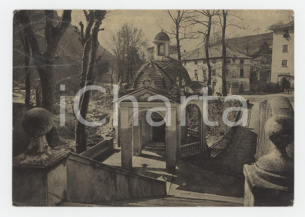Cartolina originale da collezione 1956 ACQUASANTA Santuario Nostra Signora dell Acquasanta Cappelletta  Cartolina 1