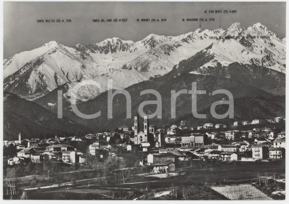 Cartolina originale da collezione 1950 ca GIAVENO Santuario Nostra Signora di Lourdes al Selvaggio 2 Cartolina 1