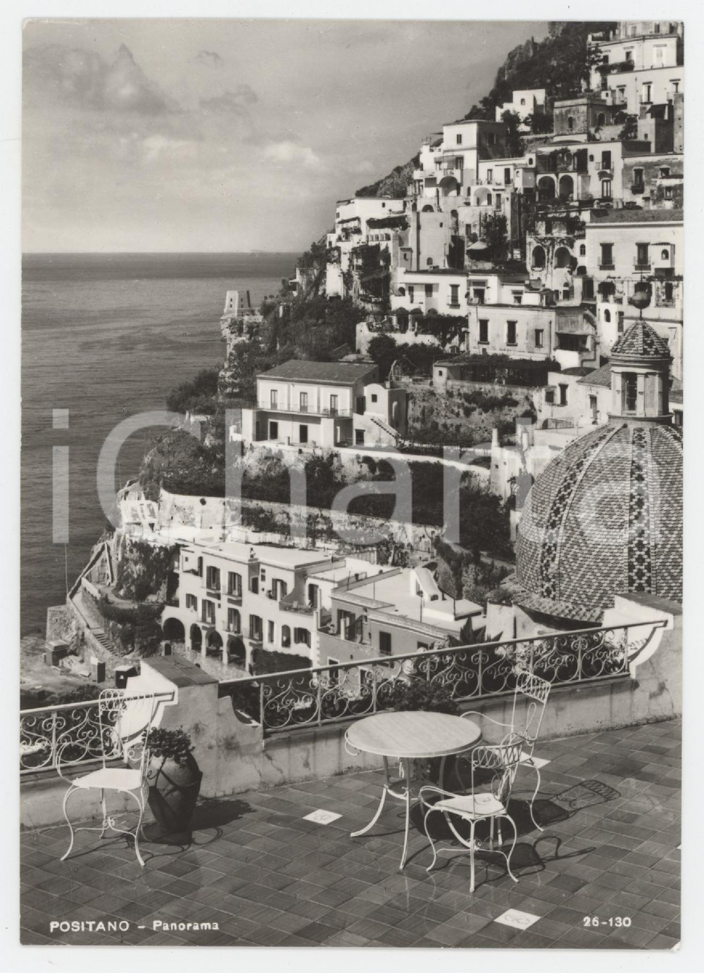 Cartolina originale da collezione 1964 POSITANO Terrazzino sulla Costiera Amalfitana  Cartolina FG VG 1
