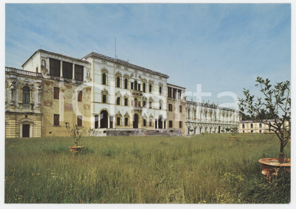 Cartolina originale da collezione 1975 PIAZZOLA SUL BRENTA Villa Contarini  Cartolina FG VG 1